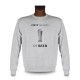 Herren Mode lustig Sweatshirt - Fifty Shades of Beer, Ash Heater