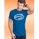 Uomo Moda cotone T-Shirt - Agriculteur inside, 51-Royal