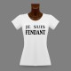 Donna slim T-shirt - Je suis FENDANT