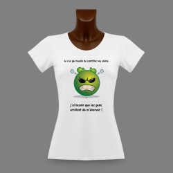 Frauen Mode T-shirt - Je suis FENDANT