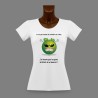 Donna slim T-shirt - Je suis FENDANT