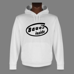Hooded Funny Sweat - Bauer inside