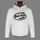 Sweat bianco a cappuccio - Bad Boy inside