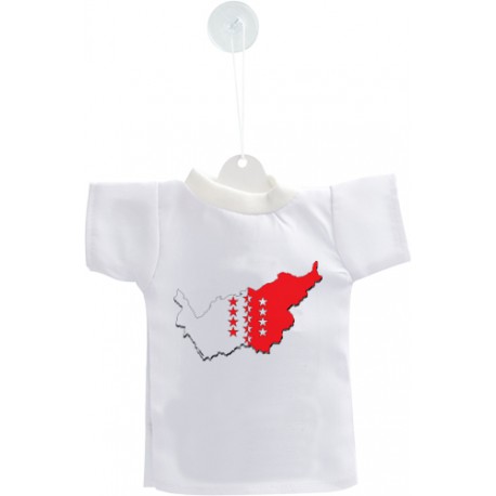 Mini T-Shirt - 3D Walliser Grenzen