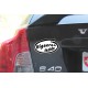 Sticker Autocollant humoristique - Vigneron inside - (vigneron à l'intérieur de la voiture)