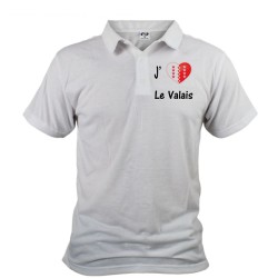 Men's Polo Shirt - J'aime le Valais