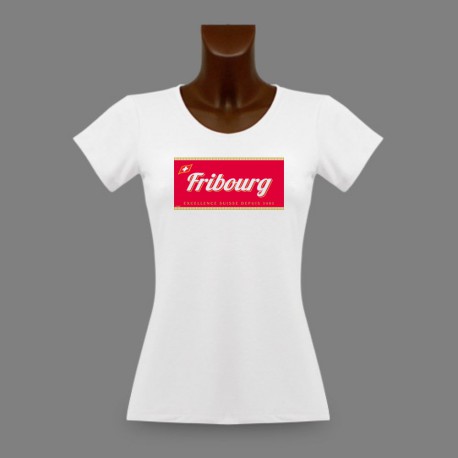 Slim T-shirt - Fribourg, Excellence Suisse depuis 1481