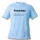 Funny T-Shirt - Romantique, Blizzard Blue