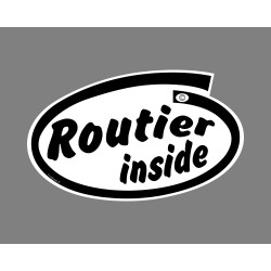 Car Sticker - Routier inside