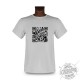 T-Shirt "QR-Code personnalisé", Ash Heater