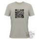 Women's or Men's T-Shirt - Customizable QR-Code, Alpin Spruce