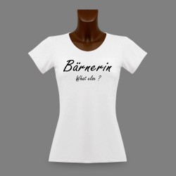 Donna moda T-shirt - Bärnerin, What else ?