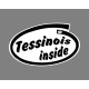 Car's funny Sticker - Tessinois inside