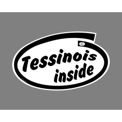 Car's funny Sticker - Tessinois inside