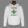 Hooded Funny Sweat - Tu me fais un câlin ?