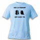 T-Shirt umoristica  - Que le Fendant soit avec Toi, Blizzard Blue