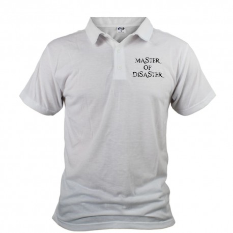 Men's Funny Polo Shirt - Master of Disaster