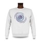 Sweat mode homme - Spirale Blue, White