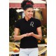 Frauenmode Polo T-Shirt - Sternbild Löwe, 36-Schwarz