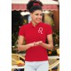 Frauenmode Polo T-Shirt - Sternbild Löwe, 40-Rot