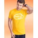 Herren Mode Baumwolle T-Shirt - Français inside, 34-Sonnenblumengelb