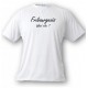 Uomo T-Shirt umoristica  - Fribourgeois, What else, White