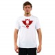 Uomo moda T-Shirt umoristica - Uomo del diavolo, White