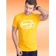 Herren Mode Baumwolle T-Shirt - Valaisan inside, 34-Sonnenblumengelb