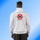 Hooded Fighter Aircraft Sweatshirt - Swiss FA-18 Hornet, color version