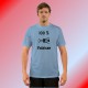 Uomo umoristica T-Shirt - 100 pourcent valaisan, Blizzard Blue