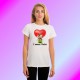 Women's fashion funny T-Shirt - L'amour Vache