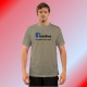 Uomo Funny T-Shirt - fondue, le meilleur réseau social, Alpin Spruce