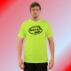 Humoristisch Herrenmode T-Shirt - Français inside, Safety Yellow