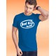 Men's Fashion cotton T-Shirt - Bad Boy inside, 51-Royal Blue