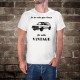 T-Shirt humoristique mode homme - Vintage VW Golf GTI MK1,  White