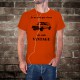 Uomo moda umoristica T-Shirt - Vintage VW Golf GTI MK1, Safety Orange
