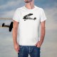 T-shirt mode homme - Morane-Saulnier MS317, White