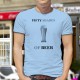 Men's Funny Fashion T-Shirt - Fifty Shades of Beer