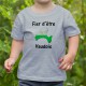 Youth fashion T-shirt - Fier d'être Vaudois, Ash Heater