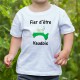 Bambini Moda T-shirt - Fier d'être Vaudois, White