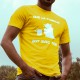 Men's cotton T-Shirt - Que la Fondue soit avec Toi