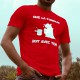 Men's cotton T-Shirt - Que la Fondue soit avec Toi