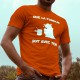 Uomo cotone T-Shirt - Que la Fondue soit avec Toi