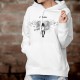 Frauenmode Kapuzen-Sweatshirt - I am an Angel Girl
