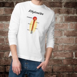Men's Sweatshirt -  Ethylomètre jurassien, White