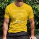 T-shirt coton mode homme - Vintage Deuche, 34-Tournesol