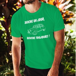 Men's Fashion cotton T-Shirt - Deuche un Jour, 47-Kelly Green