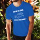 Men's Fashion cotton T-Shirt - Deuche un Jour, 51-Royal Blue
