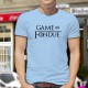 Humoristisch Herrenmode T-Shirt - Game of Fondue, Blizzard Blue
