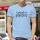 Men's Funny Fashion T-Shirt - Game of Fondue, Blizzard Blue
